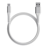 Nautica 4-Ft. 15-Watt USB-A to USB-C Cable, Urban CB200, White