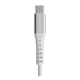 Nautica 4-Ft. 15-Watt USB-A to USB-C Cable, Urban CB200, White