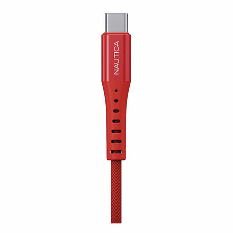 Nautica 4-Ft. 60-Watt 3-in-1 Multi-Port Cable, Urban CB600, White