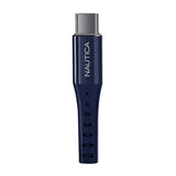 Nautica 4-Ft. 65-Watt USB-C to USB-C Cable with LED Ends, Urban CB510, Navy