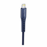 Nautica 4-Ft. 12-Watt USB-A to Lightning Cable, MFi Certified, Urban CB105, Navy