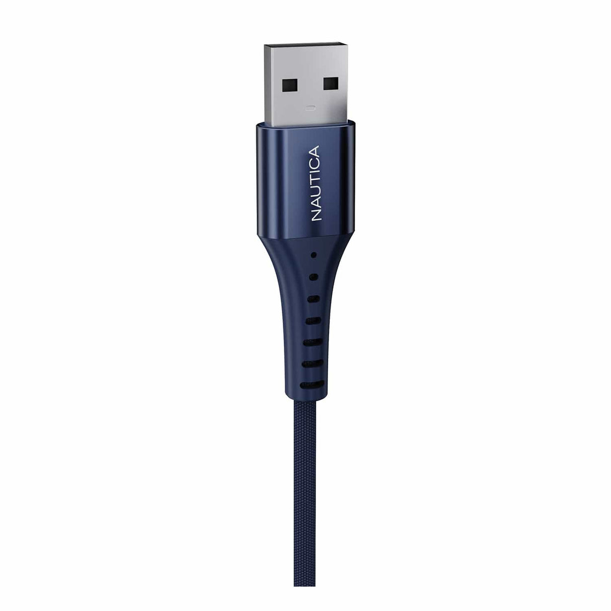 Nautica 4-Ft. 12-Watt USB-A to Lightning Cable, MFi Certified, Urban CB105, Navy