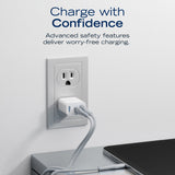 Nautica Two 20-Watt Dual-Port Turan Core 20 Charging Bundle, with 2 USB-C to USB-C Cables