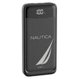 Nautica TURAN PB Dual-USB Hi-Speed Portable Power Pack with Digital Power Display, UCCPB1003, 10kmAh