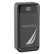 Nautica TURAN PB Dual-USB Hi-Speed Portable Power Pack with Digital Power Display, UCCPB1203, 30kmAh