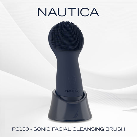 Nautica Sonic Facial Cleansing Brush, PC130, Navy