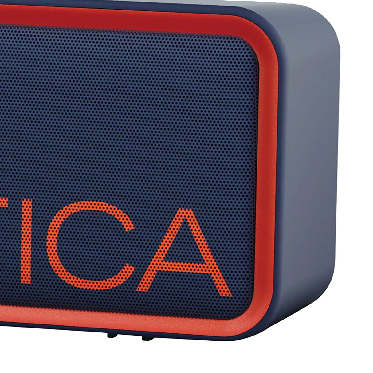 Nautica 10-Watt-Peak Urban SP100 Portable Bluetooth Rechargeable Speaker with TWS, USB/microSD/Aux, IPX5, up to 7 Hours Play Time, Navy/Red