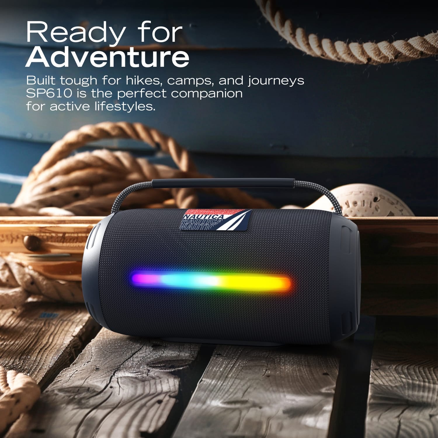 Nautica Urban SP600 Portable Bluetooth Speaker, Navy