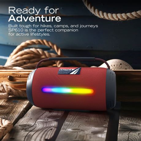 Nautica Urban SP600 Portable Bluetooth Speaker, Navy Red