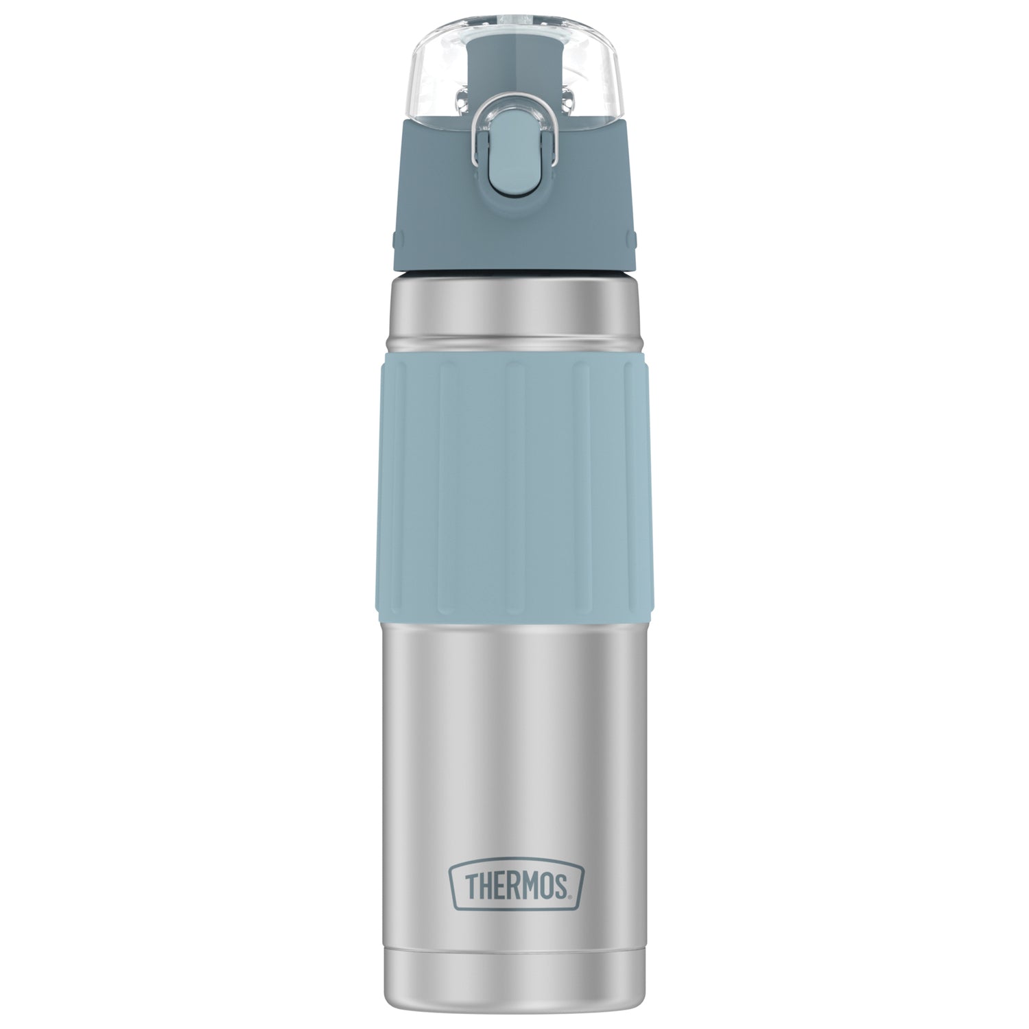 Thermos 18-Ounce Vacuum-Insulated Stainless Steel Hydration Bottle, Gray