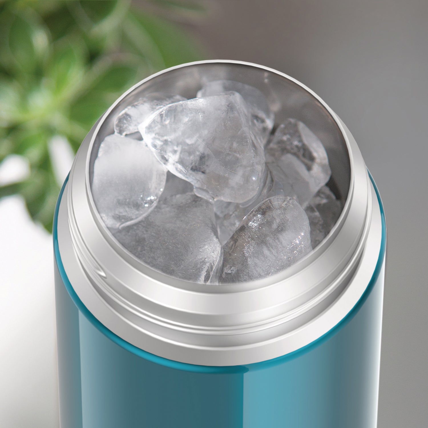 Thermos 12-Ounce FUNtainer Vacuum-Insulated Stainless Steel Bottle, Teal