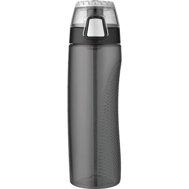 Thermos 24-Oz. Plastic Hydration Bottle with Meter, Smoke