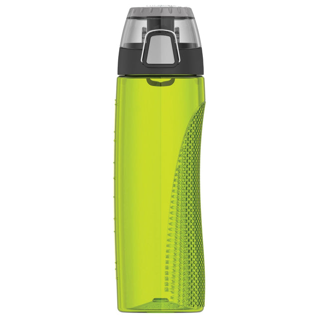 Thermos 24-Oz. Plastic Hydration Bottle with Meter, Lime Green