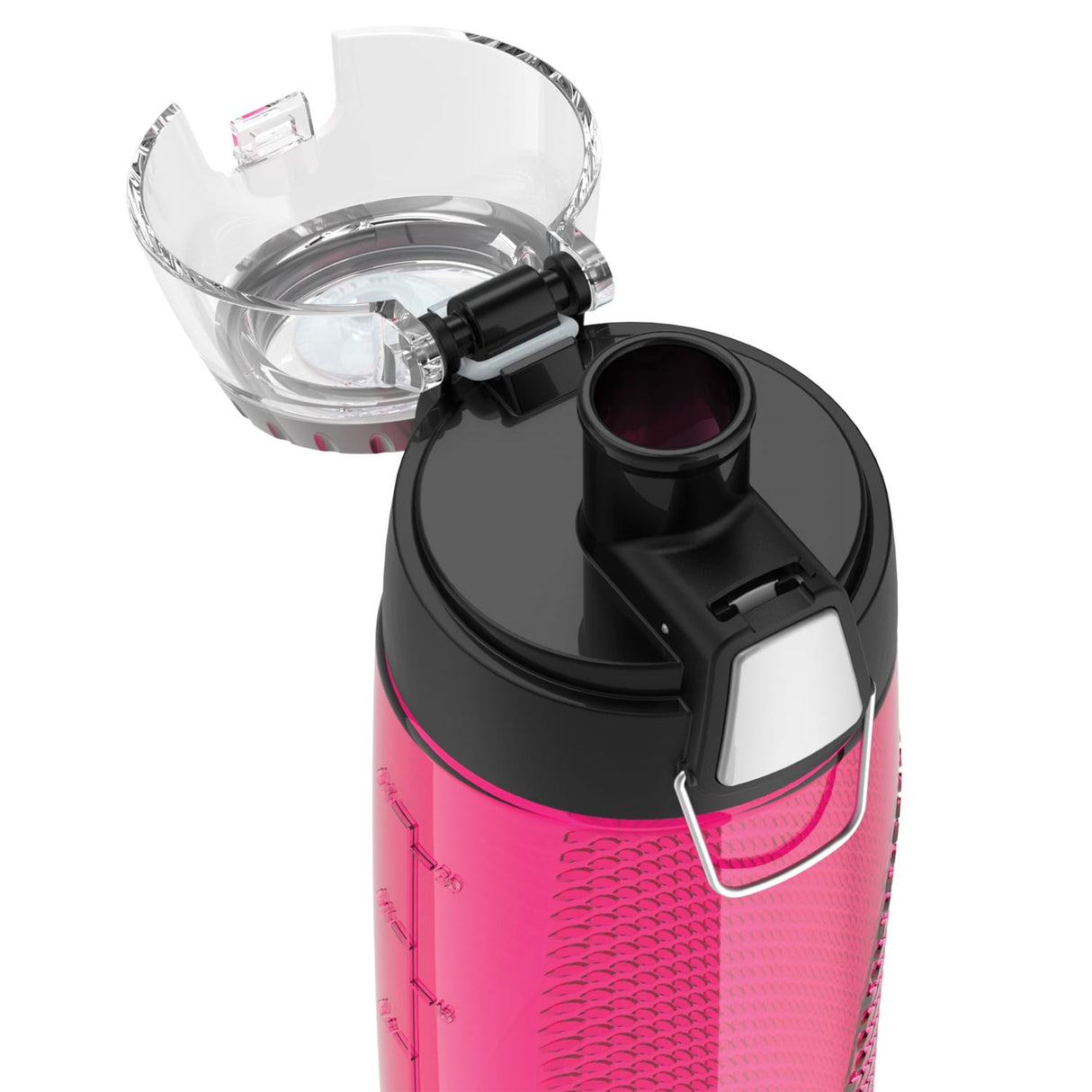 Thermos 24-Oz. Plastic Hydration Bottle with Meter, Ultra Pink