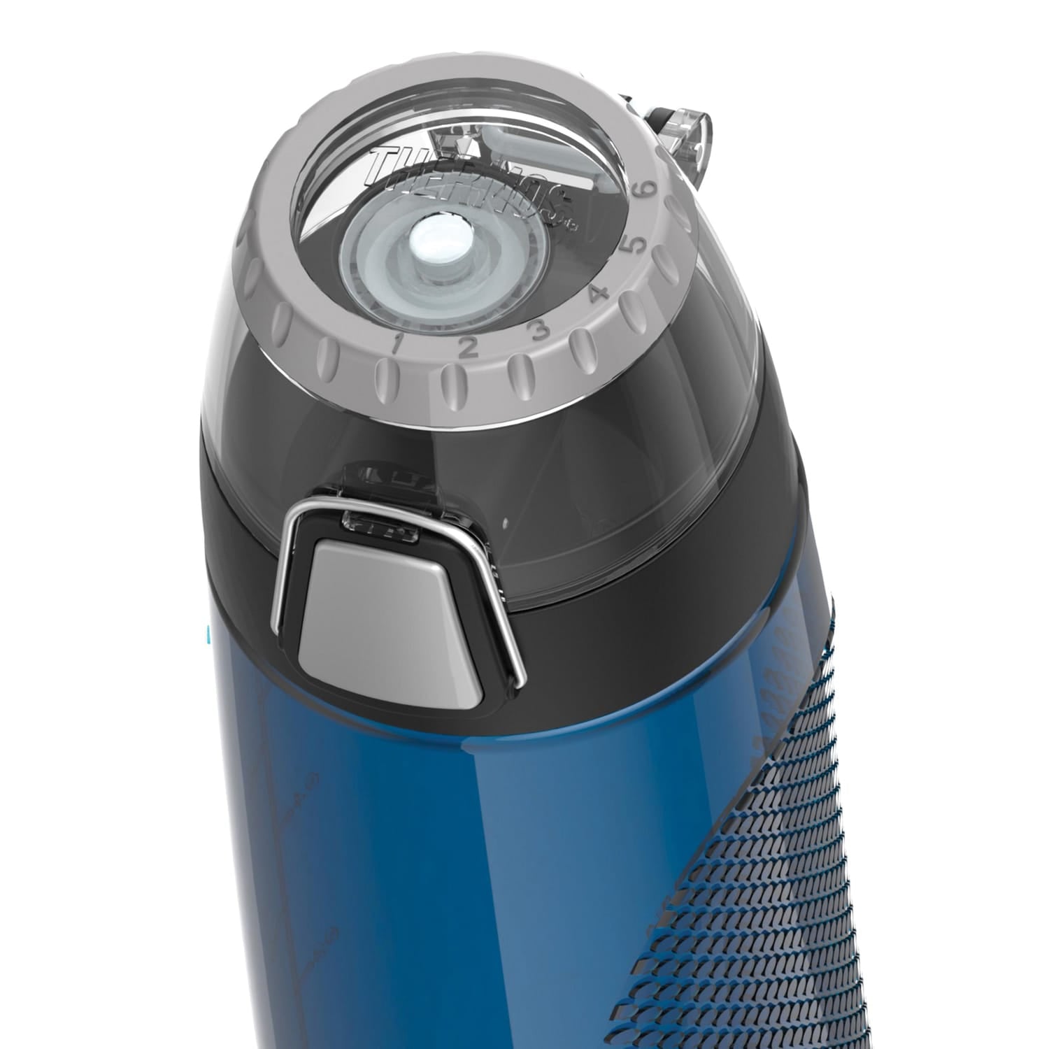 Thermos 24-Oz. Plastic Hydration Bottle with Meter, Midnight Blue