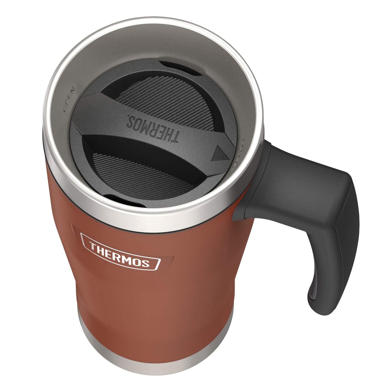 Thermos Icon 16-Oz. Stainless Steel Mug, Saddle