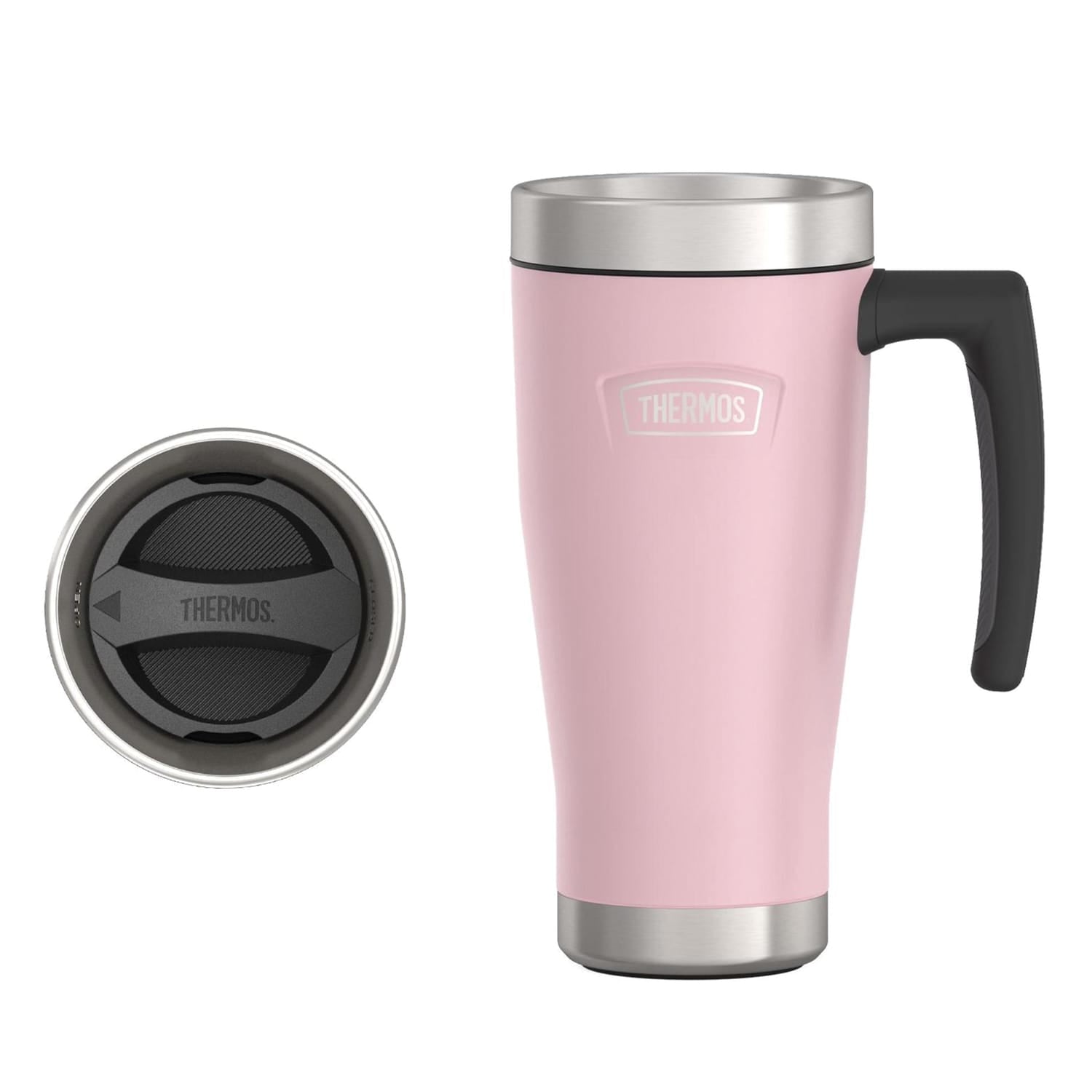 Thermos Icon 16-Oz. Stainless Steel Mug, Sunset Pink