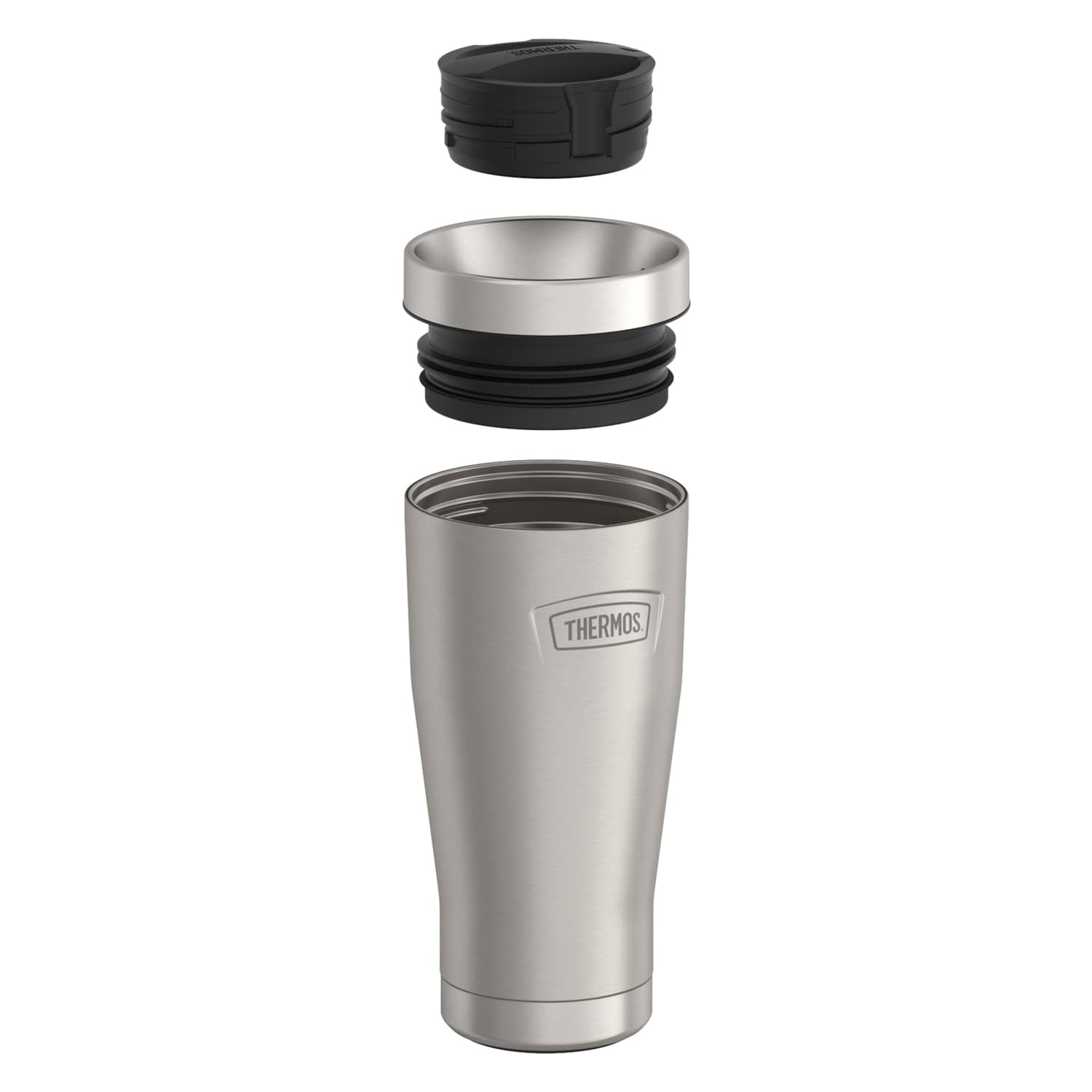 Thermos Icon 16-Oz. Stainless Steel Tumbler, Matte Stainless Steel