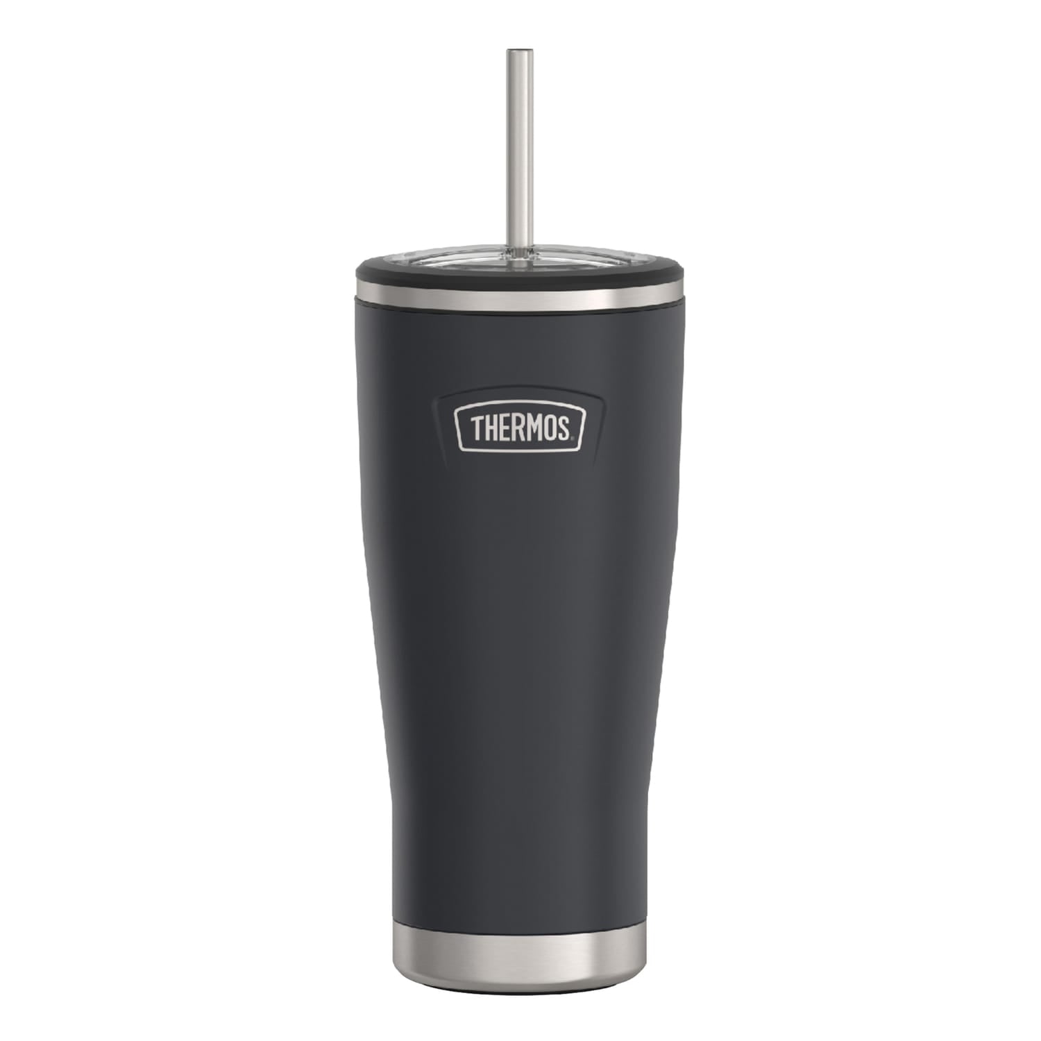 Thermos Icon 24-Oz. Cold Stainless Steel Tumbler with Straw, Granite