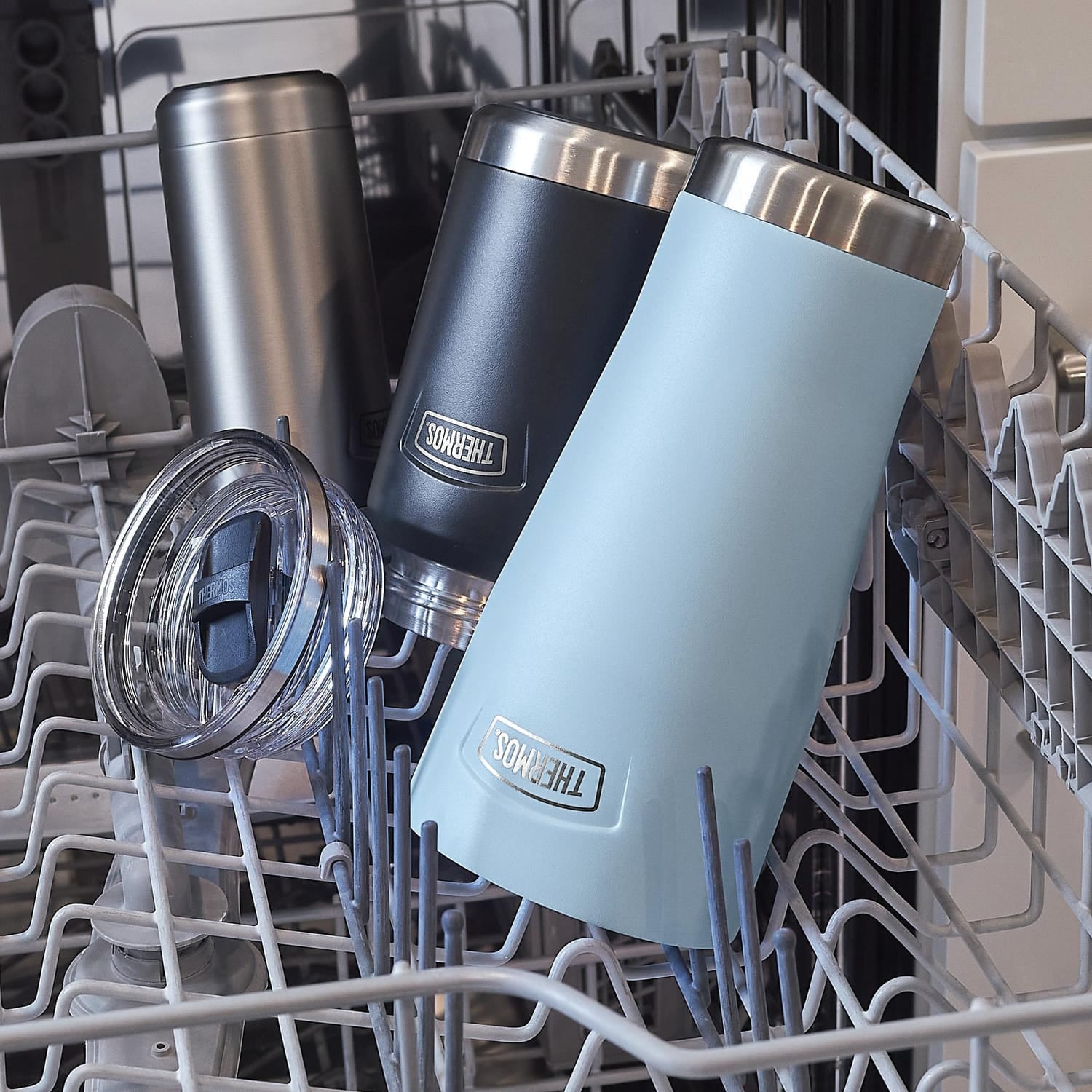 Thermos Icon 24-Oz. Stainless Steel Tumbler with Slide Lock, Glacier