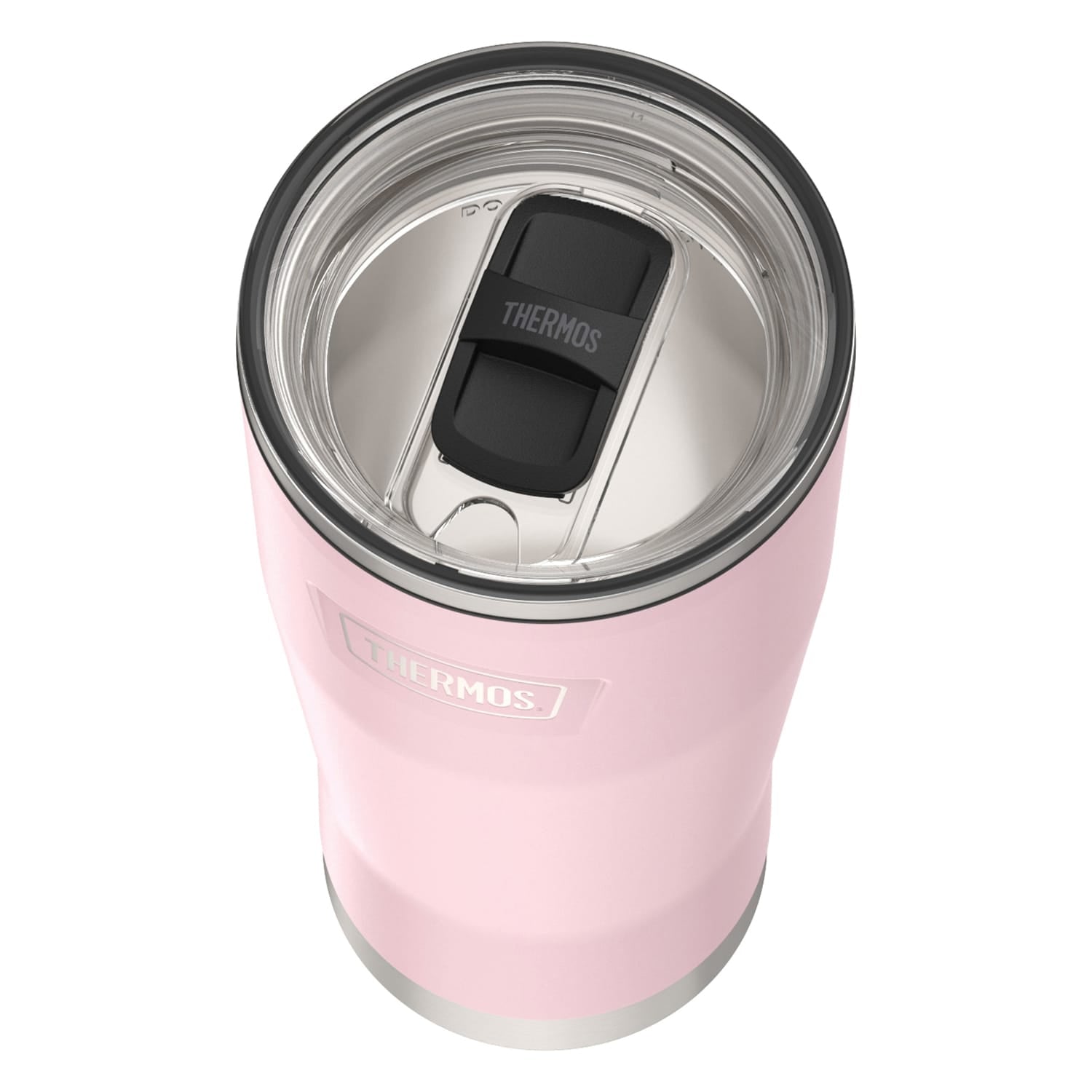 Thermos Icon 24-Oz. Stainless Steel Tumbler with Slide Lock, Sunset Pink