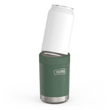 Thermos Icon Series Stainless Steel Beverage 12-Oz.-Can Beverage Insulator