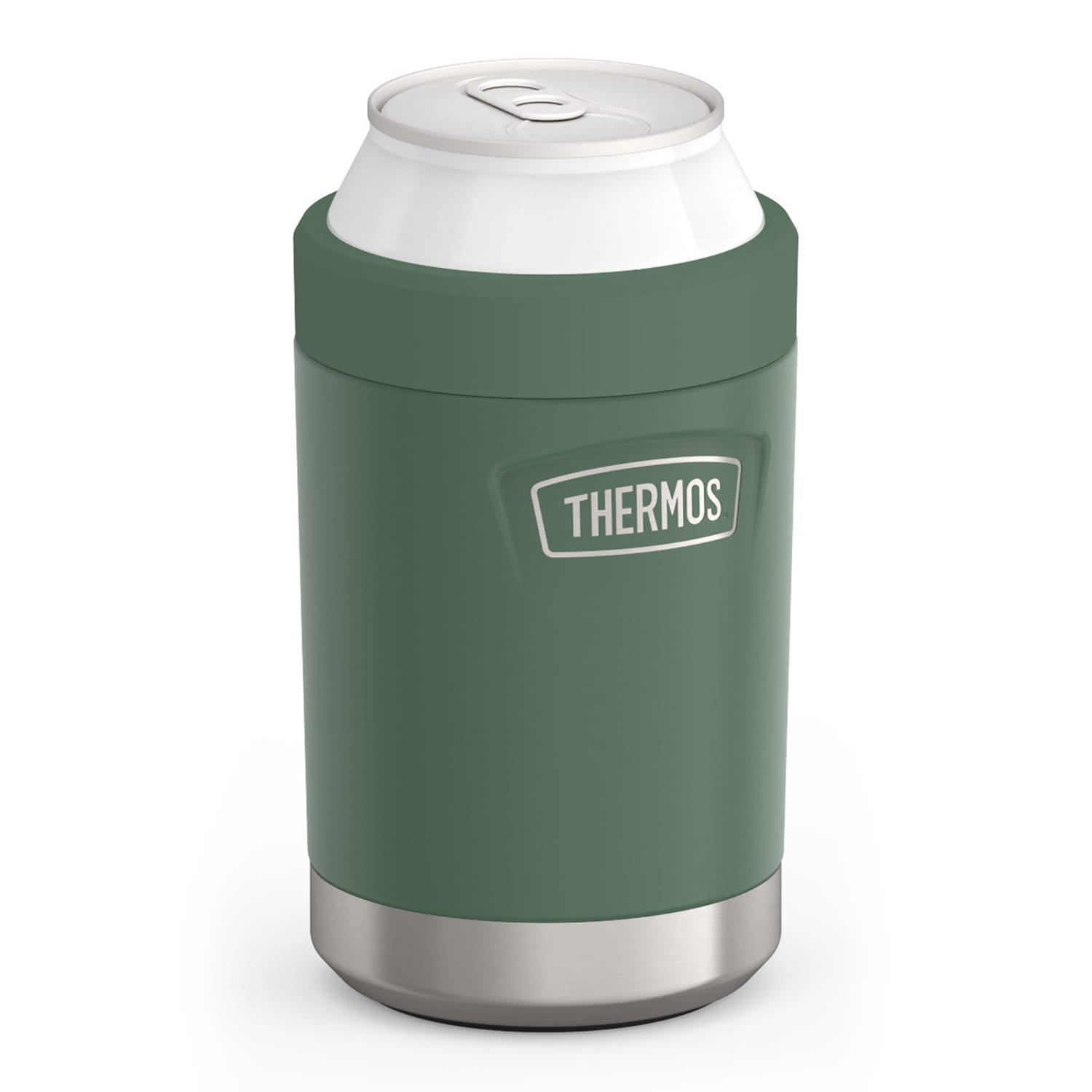 Thermos Icon Series Stainless Steel Beverage 12-Oz.-Can Beverage Insulator