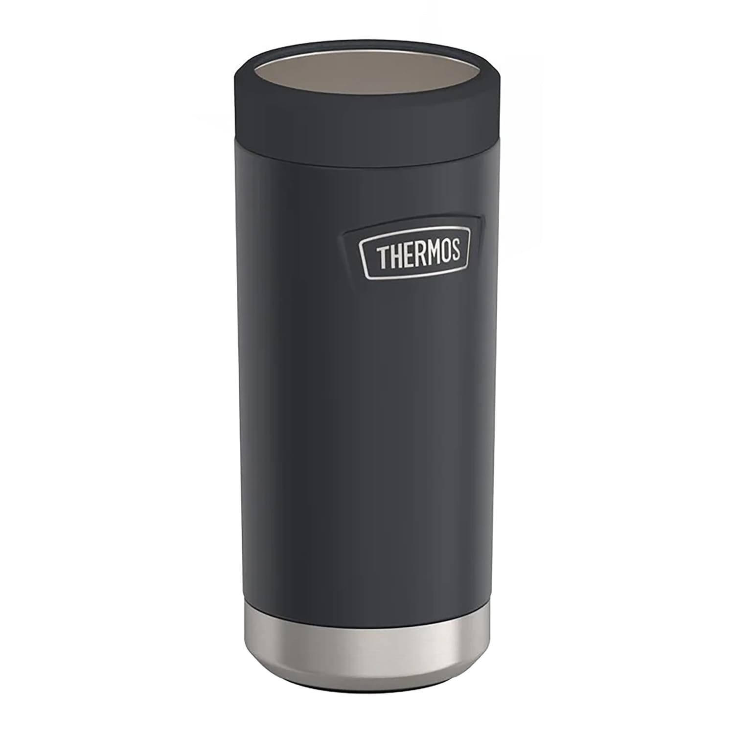 Thermos Icon Series Stainless Steel 12-Oz.-Slim-Can Beverage Insulator, Granite
