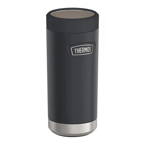 Thermos Icon Series Stainless Steel 12-Oz.-Slim-Can Beverage Insulator, Granite