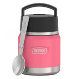 Thermos Icon Series 12-Oz. Stainless Steel Kids Food Jar with Spoon, Hot Pink