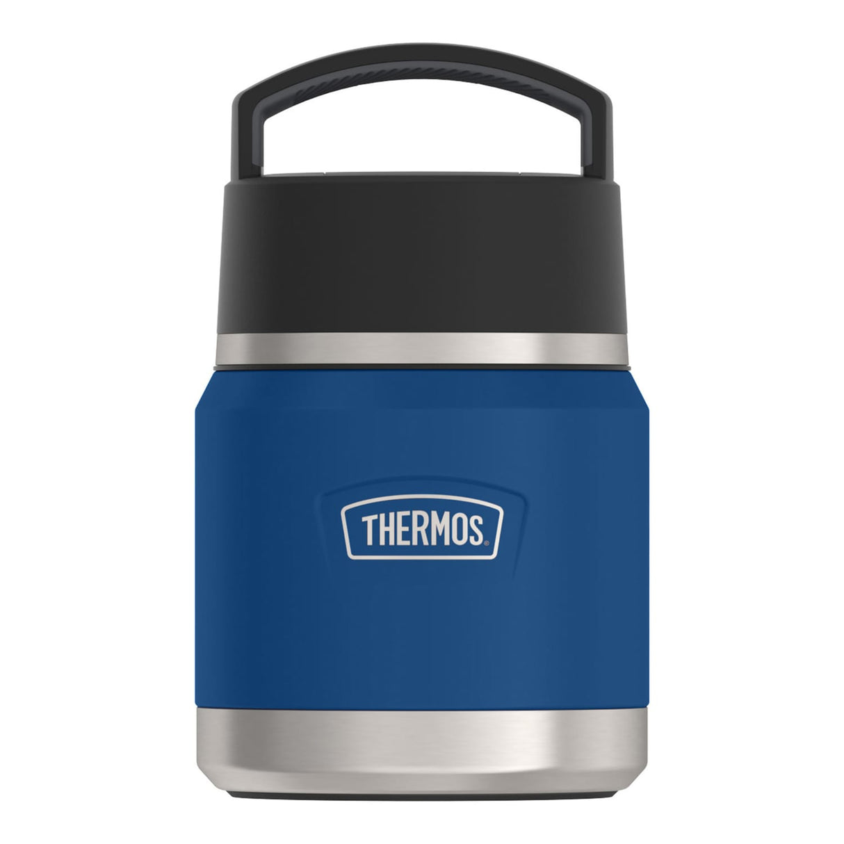 Thermos Icon Series 12-Oz. Stainless Steel Kids Food Jar with Spoon, Navy