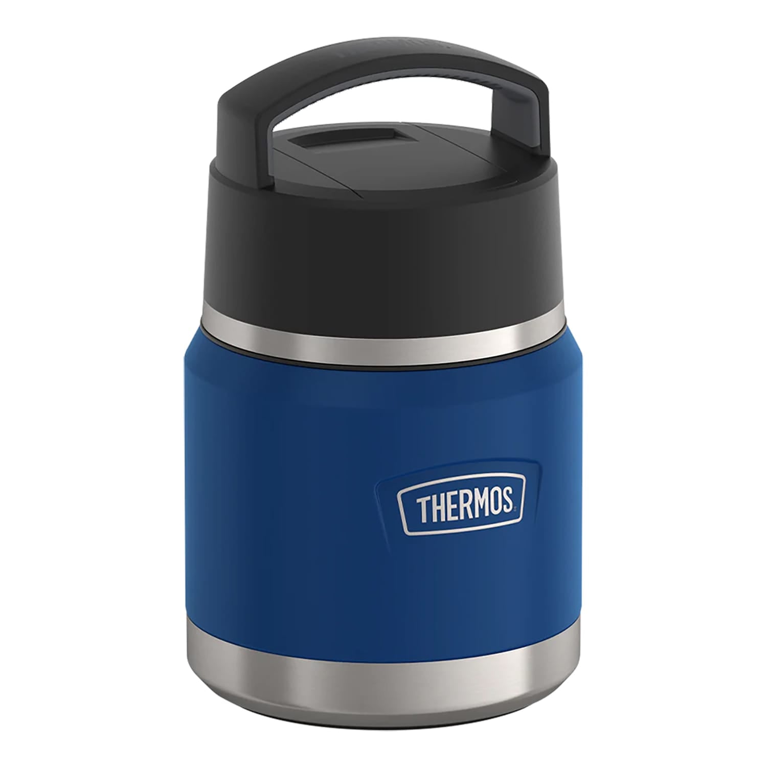 Thermos Icon Series 12-Oz. Stainless Steel Kids Food Jar with Spoon, Navy