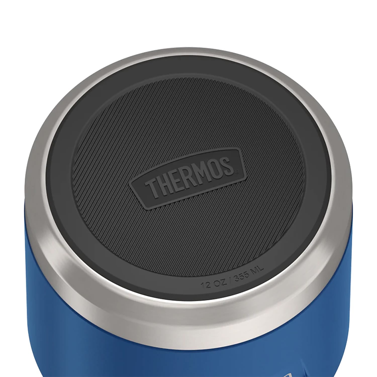 Thermos Icon Series 12-Oz. Stainless Steel Kids Food Jar with Spoon, Navy