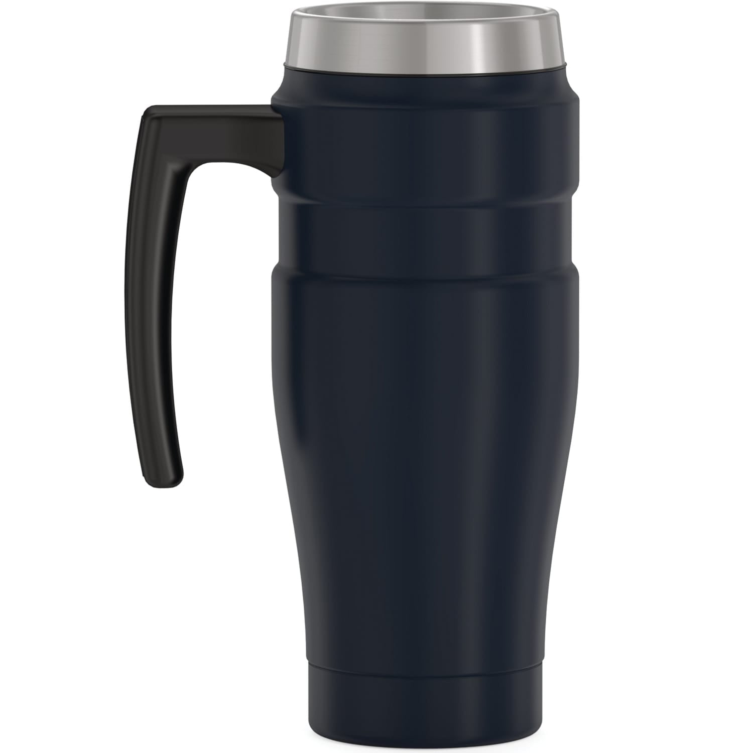 Thermos 16-Ounce Stainless King Vacuum-Insulated Stainless Steel Travel Mug, Matte Blue