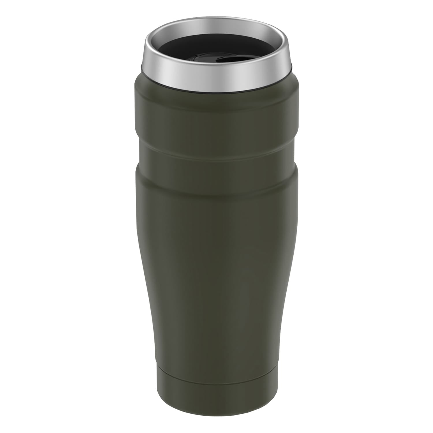 Thermos 16-Ounce Stainless King Vacuum-Insulated Stainless Steel Travel Tumbler, Pine Green