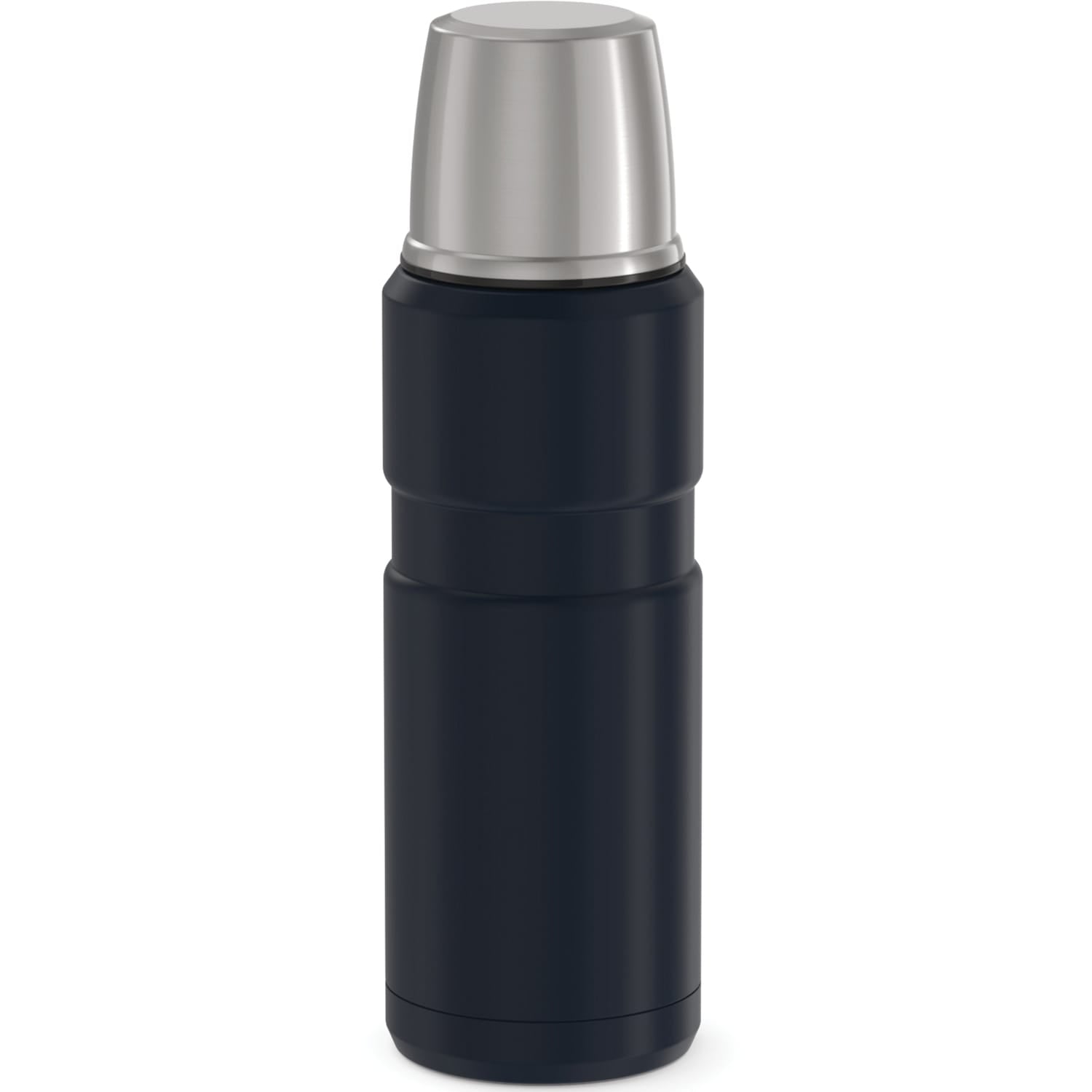 Thermos 16-Ounce Stainless King Vacuum-Insulated Stainless Steel Compact Bottle, Matte Blue