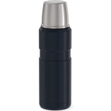 Thermos 16-Ounce Stainless King Vacuum-Insulated Stainless Steel Compact Bottle, Matte Blue