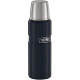 Thermos 16-Ounce Stainless King Vacuum-Insulated Stainless Steel Compact Bottle, Matte Blue