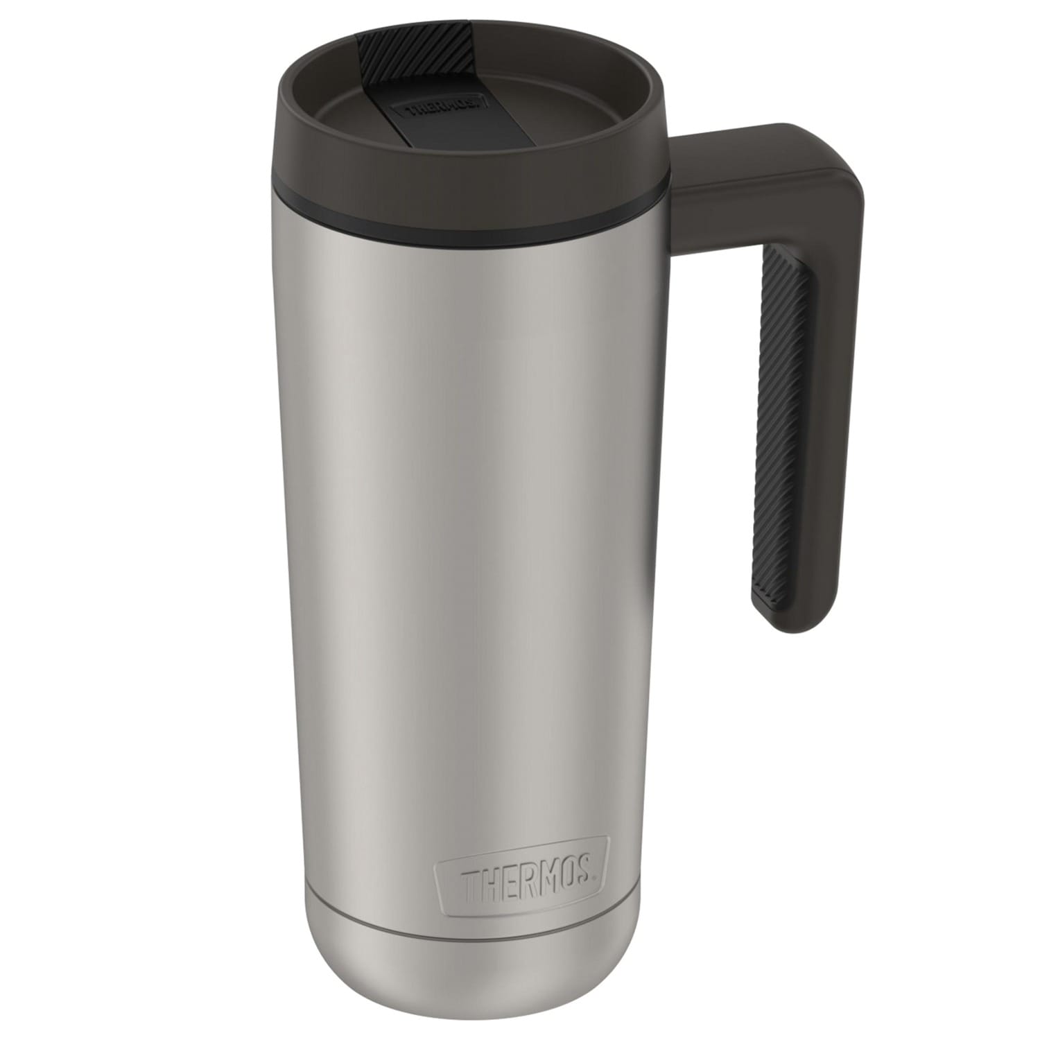 Thermos Alta Series Stainless Steel Vacuum-Insulated 18-Oz. Travel Mug, Matte Steel