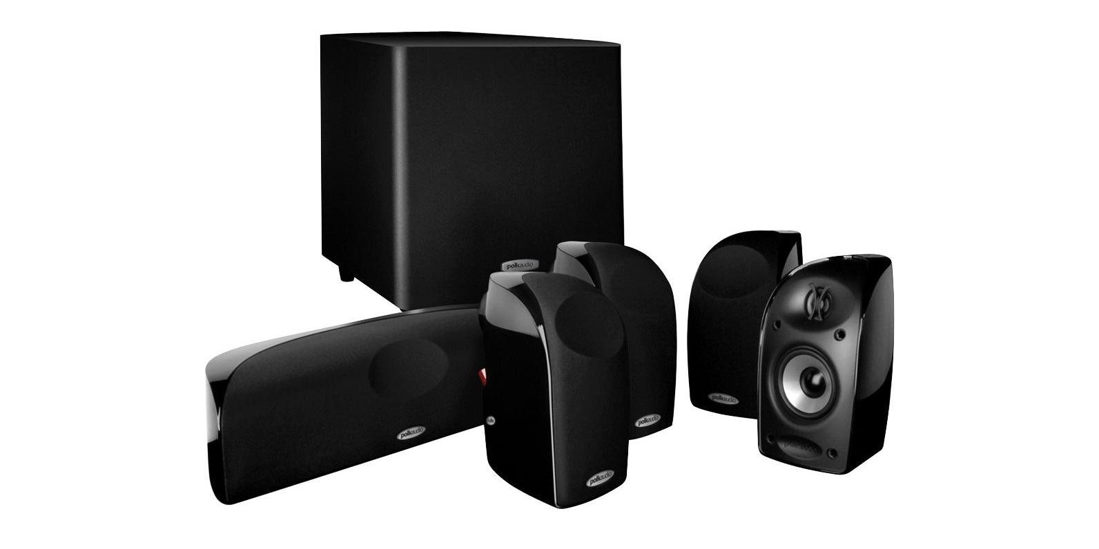 Polk TL1600 6-Piece Surround Sound Speaker System With Subwoofer