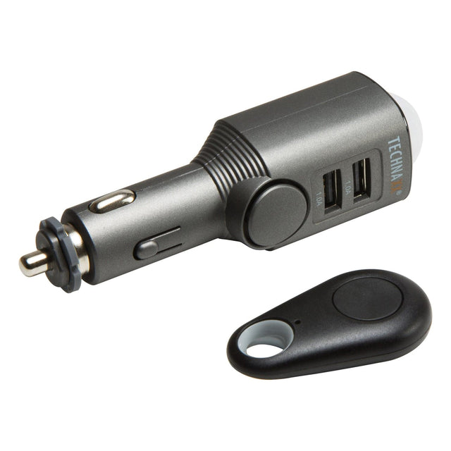 Technaxx TX-100 Rechargeable Universal Mobile and Auto Alarm with Remote