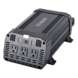 Technaxx 3-AC Outlet and 2-USB Port 1200-Continuous-Watt TE16 Vehicle Power Inverter with Battery Connection Cables, 5044