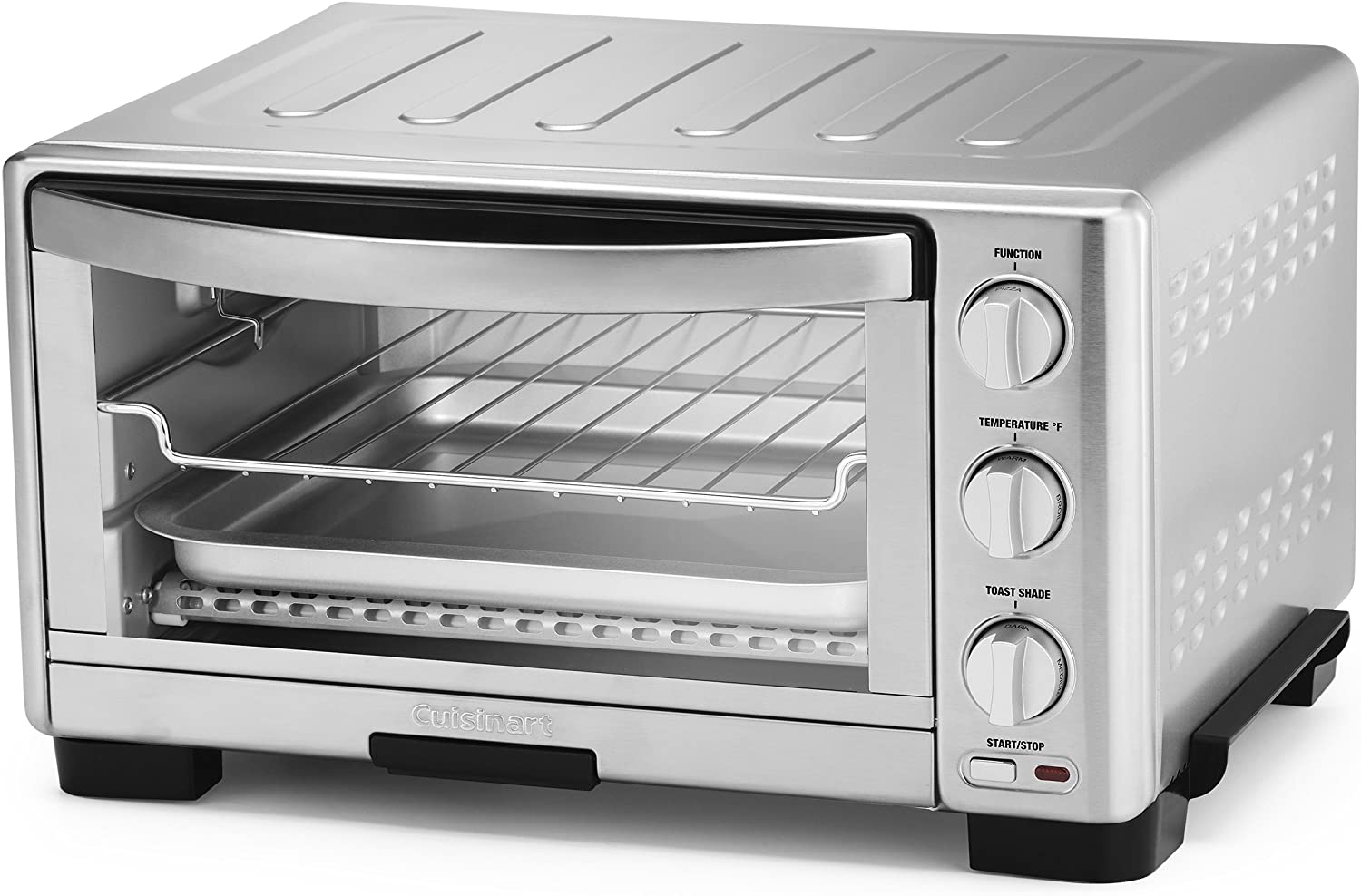 Cuisinart TOB-1010FR Toaster Oven Broiler, Silver - Certified Refurbished