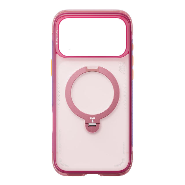 Torras iPhone 17 Pro Ostand Spin Air Case, Neon Sunset