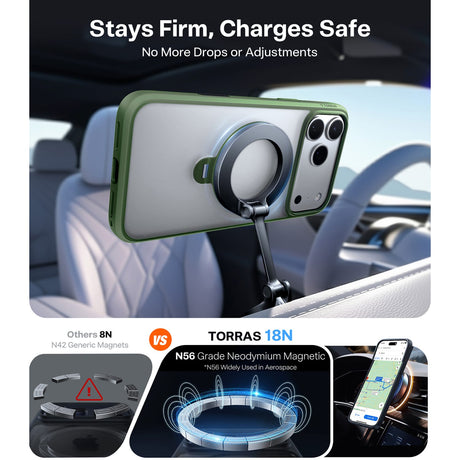 Torras Ostand Q3 Spin, iPhone 17 Pro Max