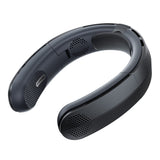 Torras Portable Foldable Neck Fan, COOLiTE with 4000-mAh Battery, Space Black