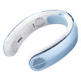 Torras Portable Foldable Neck Fan, COOLiTE with 4000-mAh Battery, Light Blue