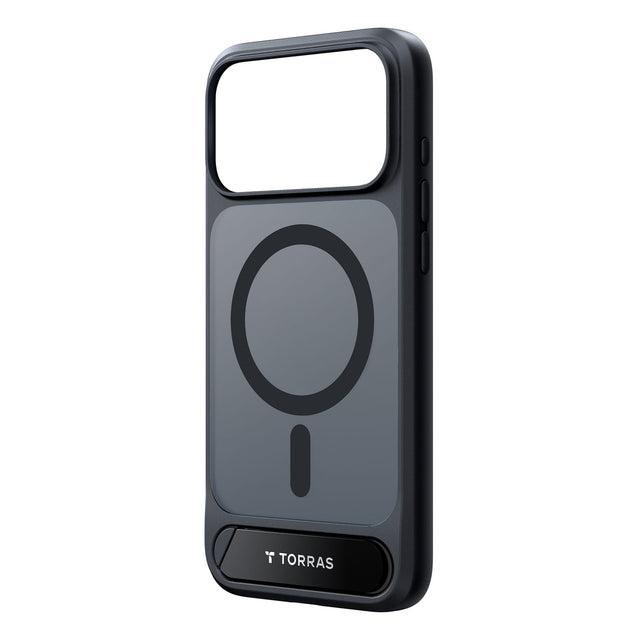 Torras Ostand L1 Professional Multi-Angle Magnetic Stand Case, iPhone 17 Pro Max