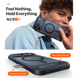 Torras Ostand L1 Professional Multi-Angle Magnetic Stand Case, iPhone 17 Pro Max