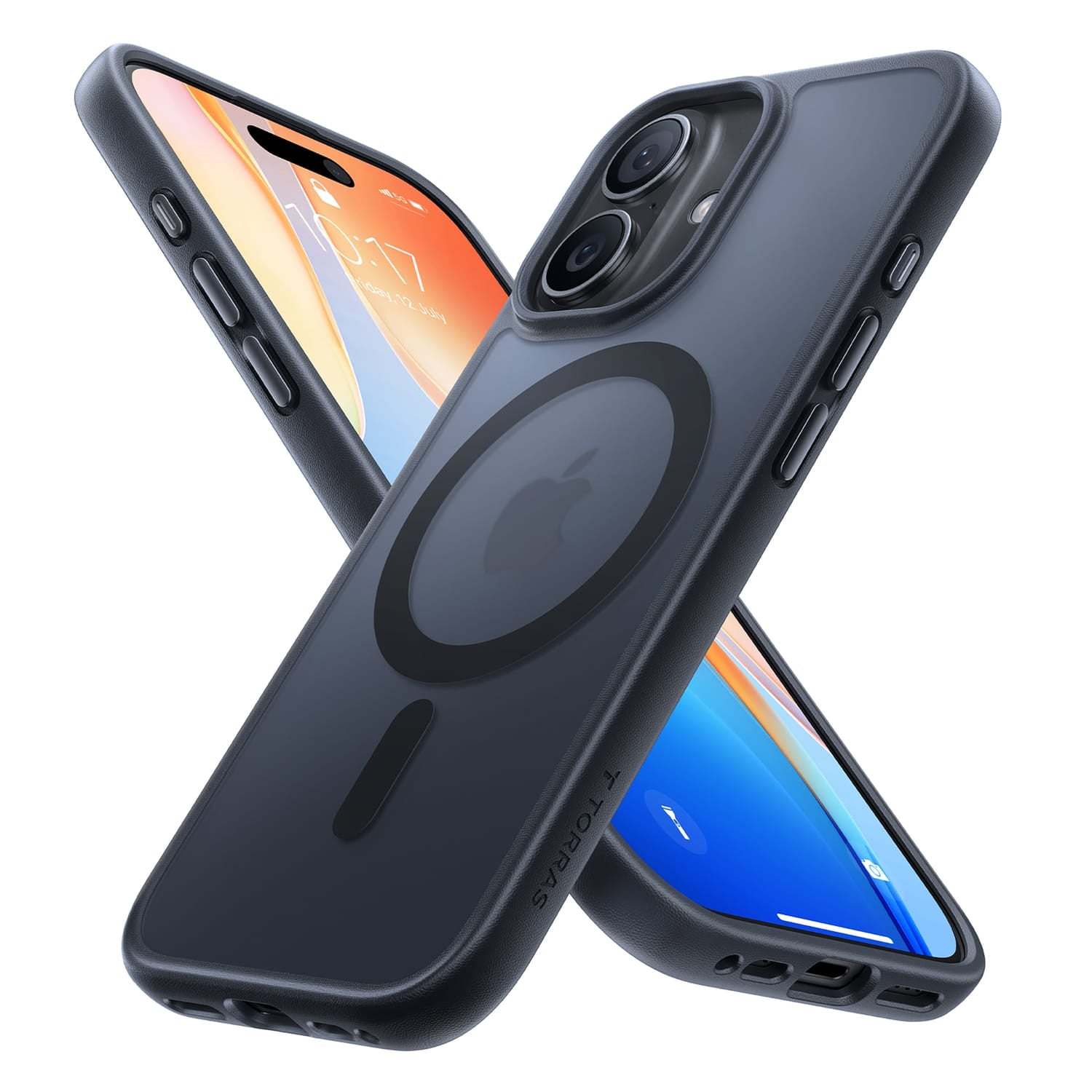 Torras Guardian Magnetic Military-Grade Protective Case, iPhone 17